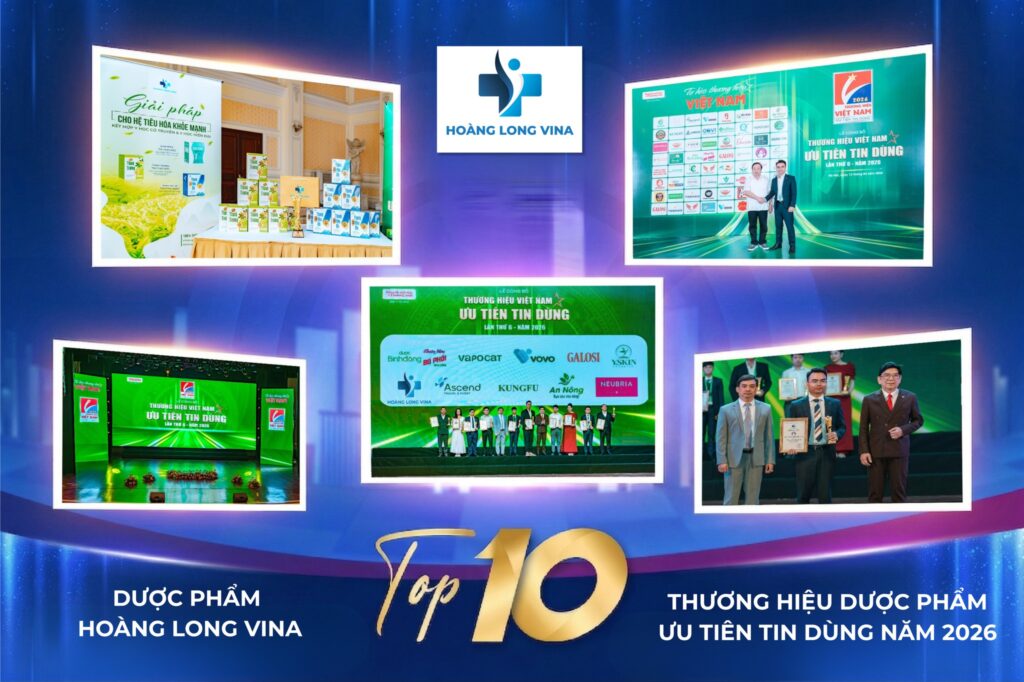 Hoàng Long ViNa – Top 10 Thương Hiệu Dược Phẩm Uy Tín 2026 