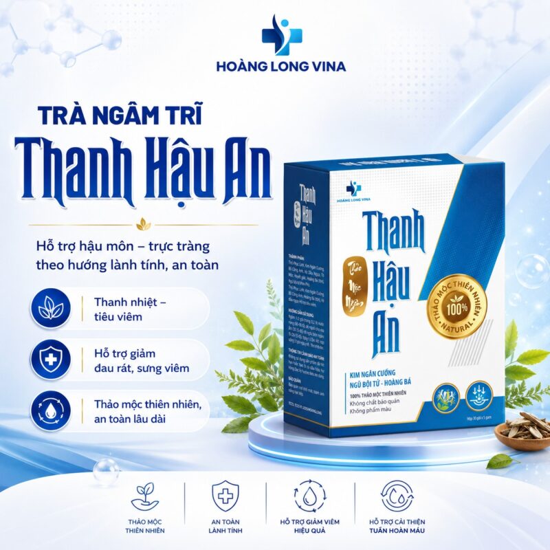Review chè ngâm Thanh Hậu An có tốt không - Hỗ trợ hậu môn trực tràng lành tính