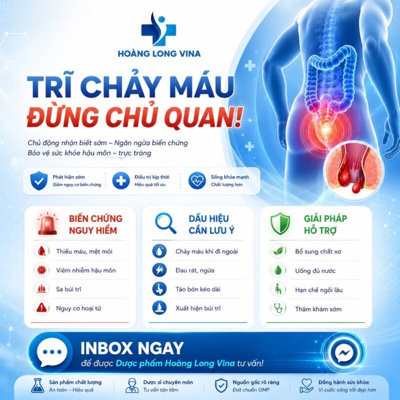Vì sao cần chữa bệnh trĩ sớm để hạn chế biến chứng và giảm khó chịu