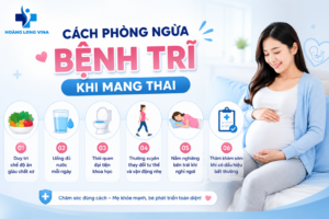 Cách phòng ngừa bệnh trĩ khi mang thai