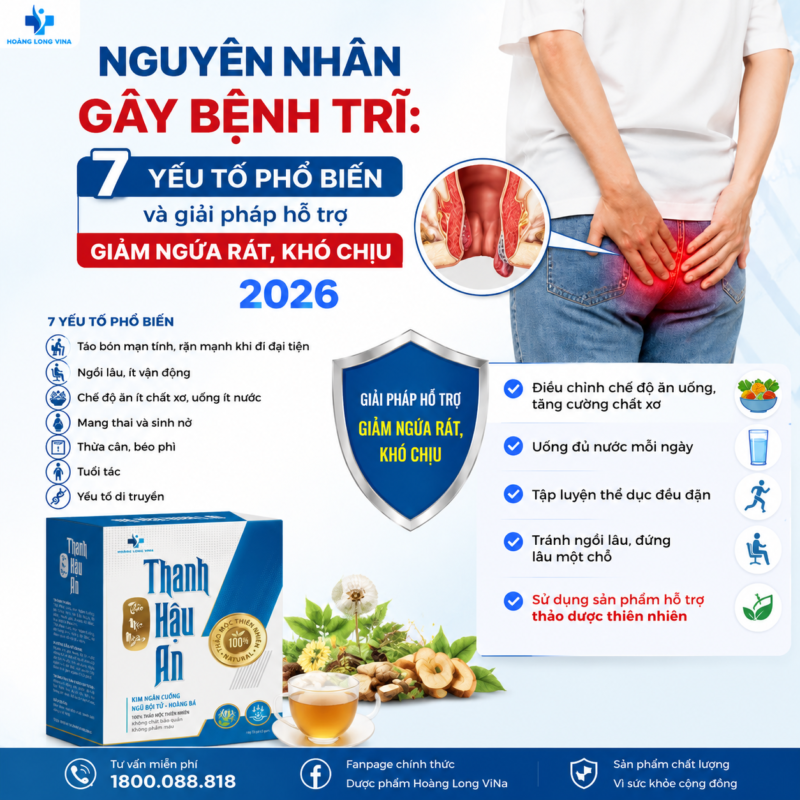 Phương pháp chữa bệnh trĩ hiệu quả: Tìm hiểu nguyên nhân gây bệnh trĩ