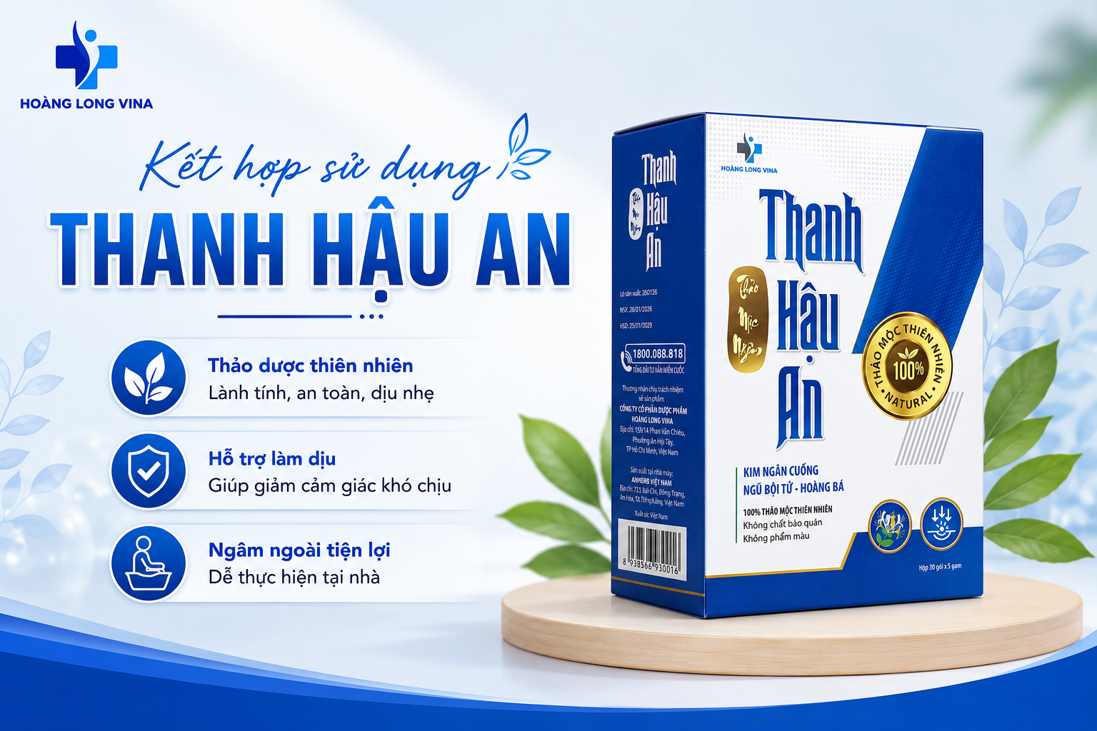 Kết hợp sử dụng Thanh Hậu An