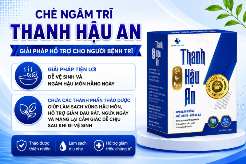 Giải pháp cho người bị trĩ an toàn