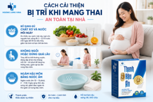 Cách cải thiện bị trĩ khi mang thai tại nhà