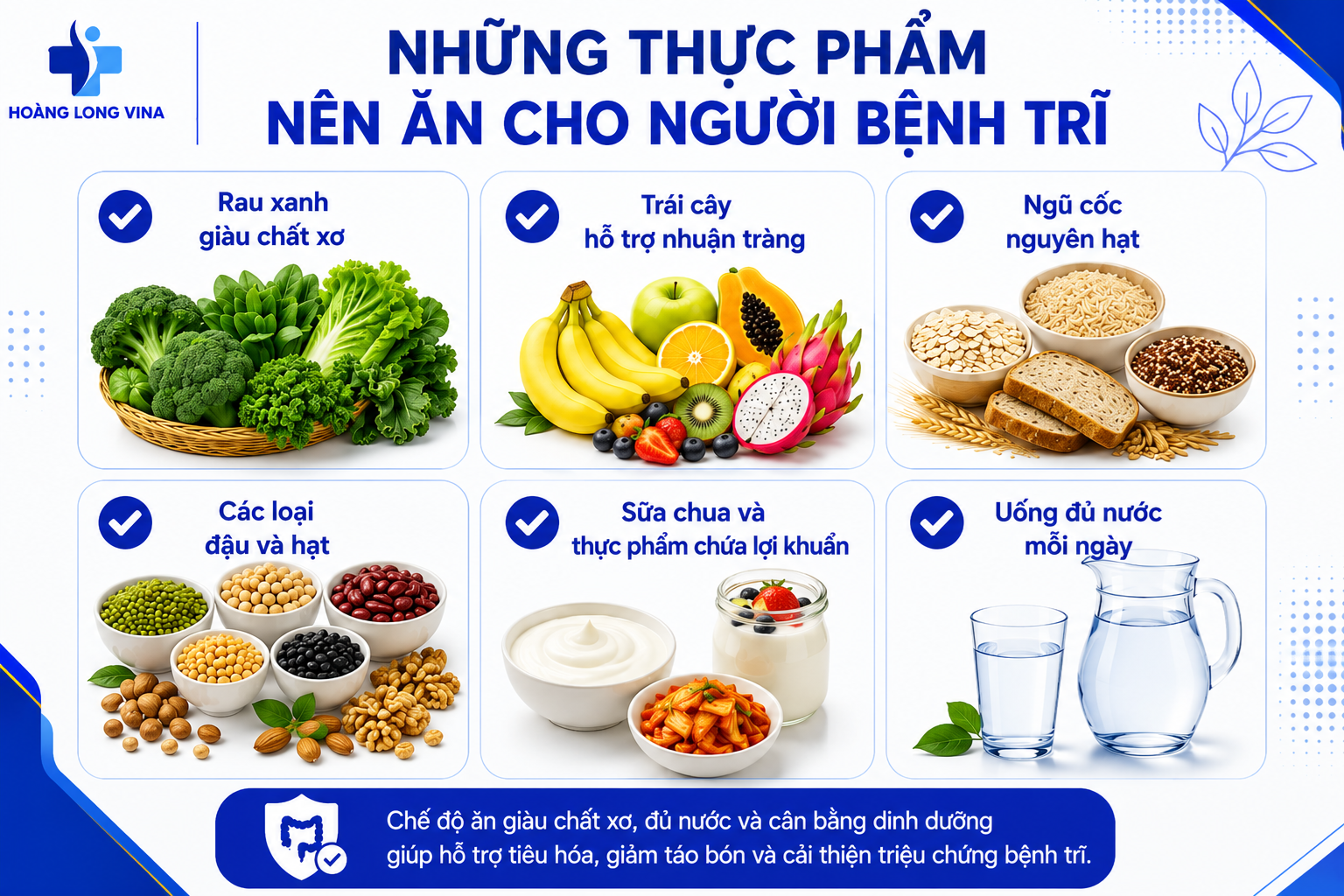 Những thực phẩm nên ăn cho người bệnh trĩ