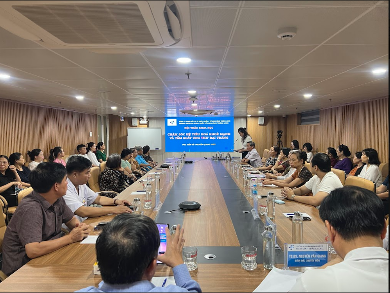 Dược phẩm Hoàng Long ViNa - Hội thảo khoa học chăm sóc hệ tiêu hóa khỏe mạnh và tầm soát ung thư đại tràng