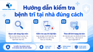Hướng dẫn kiểm tra bệnh trĩ tại nhà đúng cách
