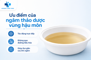 Ưu điểm ngâm thảo dược vùng hậu môn