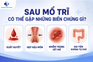 Sau mổ trĩ có thể gặp những biến chứng gì
