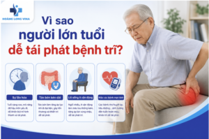 Vì sao người lớn tuổi dễ tái phát bệnh trĩ