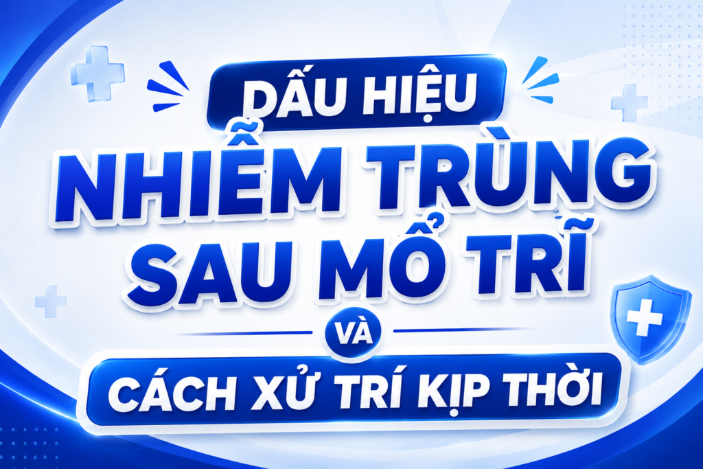 Dấu hiệu nhiễm trùng sau khi mổ trĩ và cách xử trí kịp thời