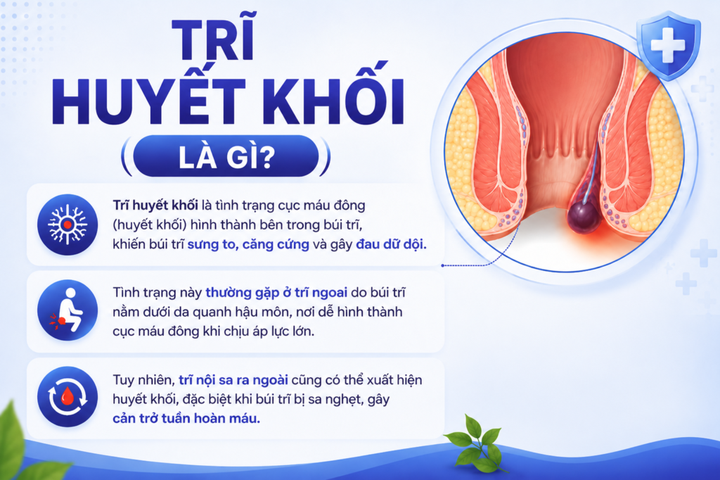 Giải đáp trĩ huyết khối là gì