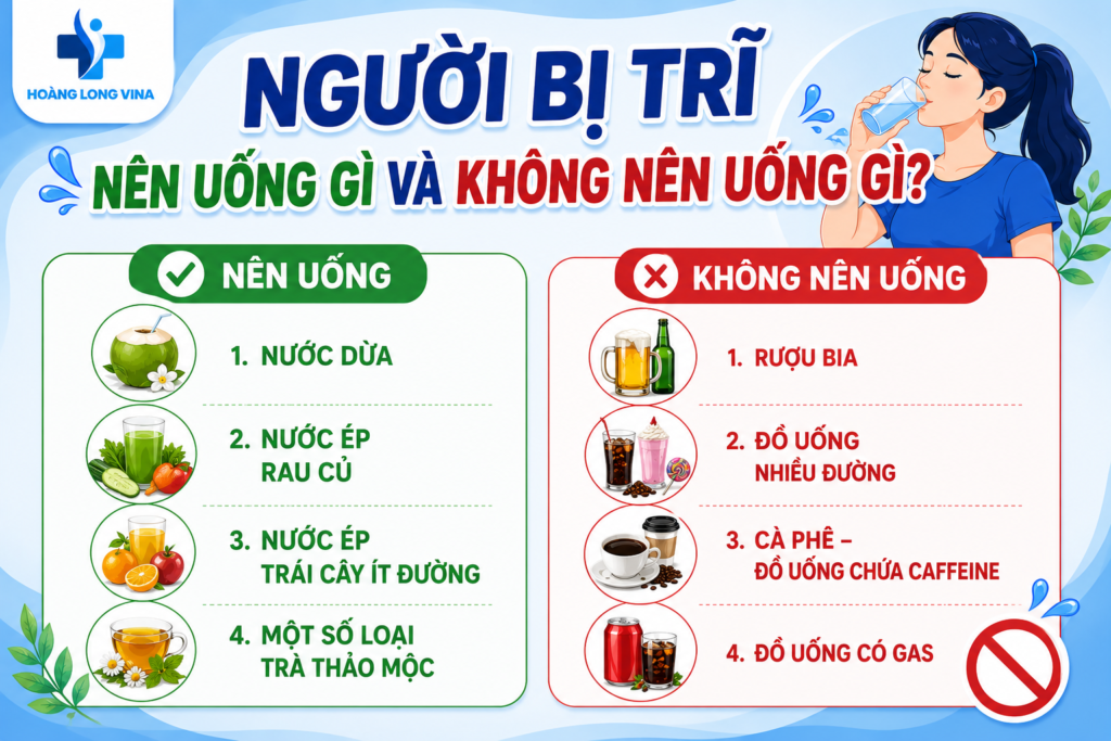 Người bị trĩ nên uống gì và không nên uống gì?