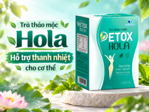 Trà thảo mộc Hola - Hỗ trợ thanh nhiệt cho cơ thể