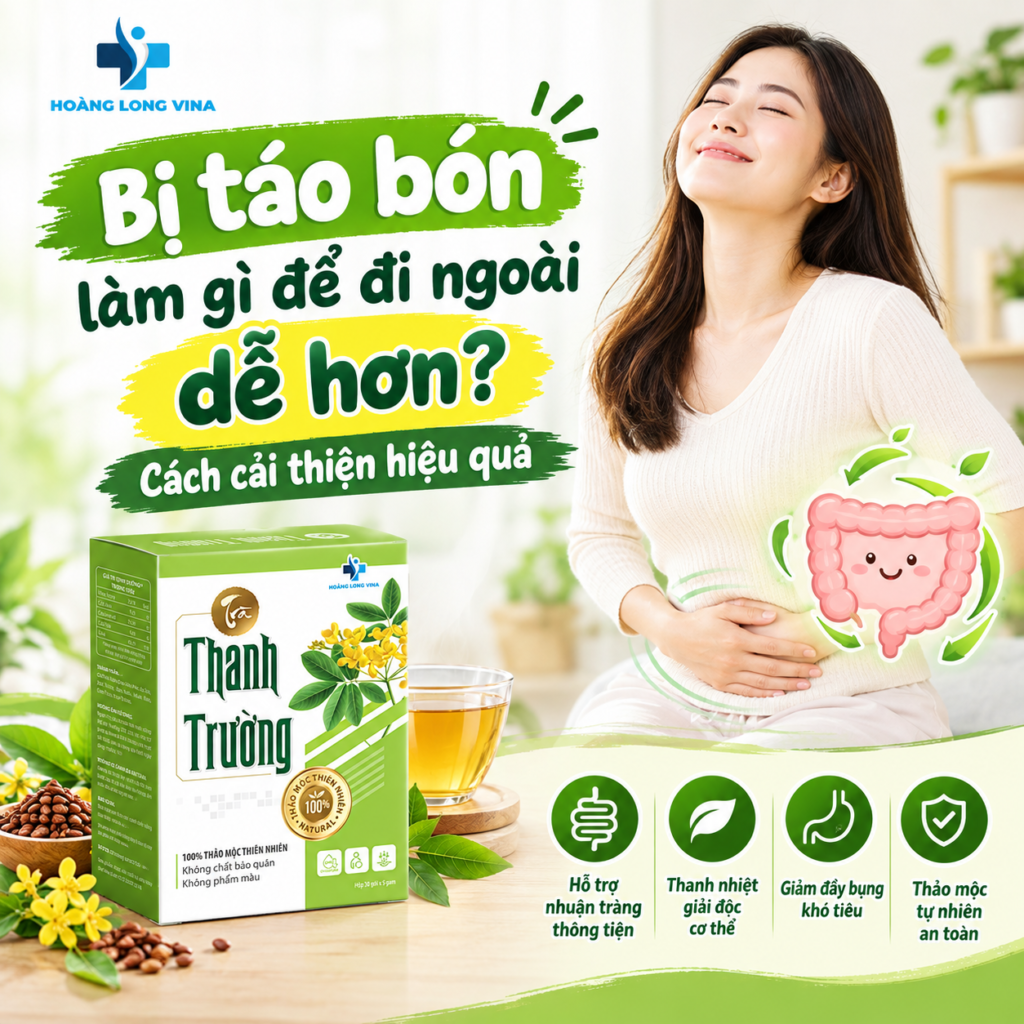 Bị táo bón làm gì để đi ngoài dễ hơn? Cách cải thiện hiệu quả 