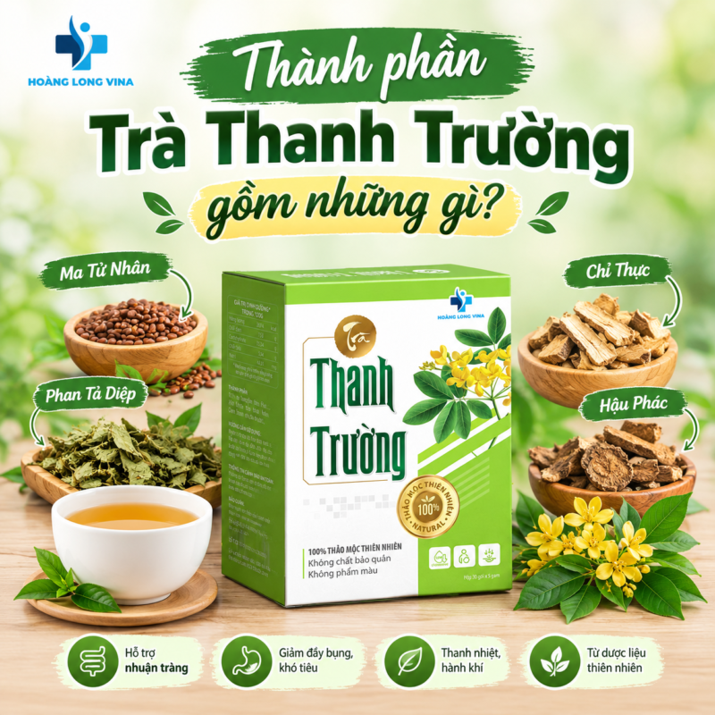 Thành phần Trà Thanh Trường gồm những gì?