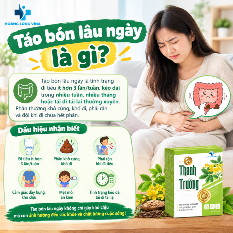 Táo bón lâu ngày là gì?