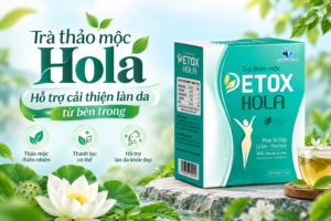 Trà thảo mộc Hola hỗ trợ cải thiện làn da từ bên trong