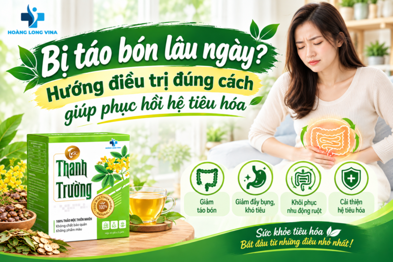 Bị táo bón lâu ngày? Hướng điều trị đúng cách giúp phục hồi hệ tiêu hóa