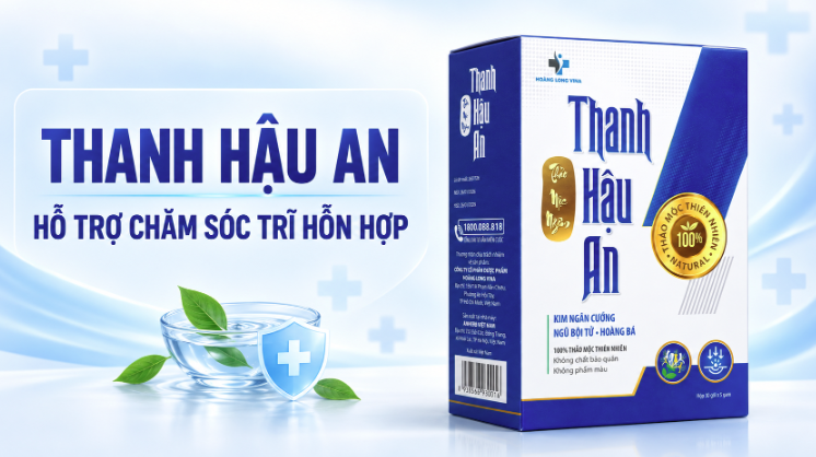Thanh Hậu An hỗ trợ chăm sóc trĩ hỗn hợp