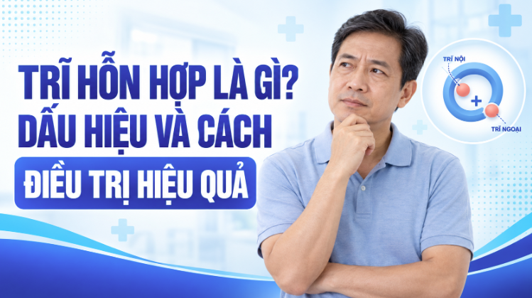 Trĩ hỗn hợp là gì? Dấu hiệu và cách điều trị hiệu quả 