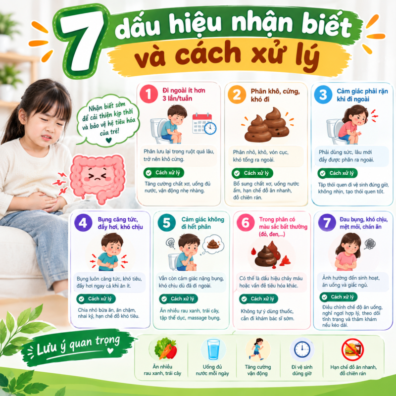 7 dấu hiệu nhận biết và cách xử lý