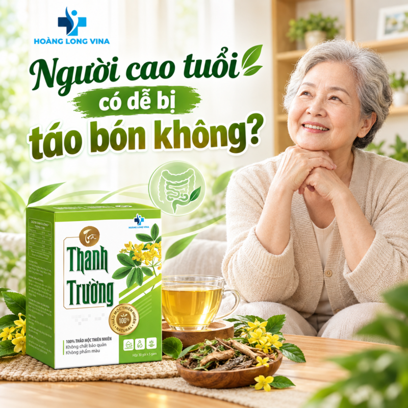 Người cao tuổi có dễ bị táo bón không?