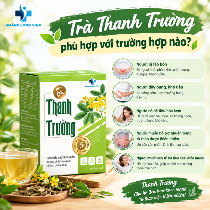 Trà Thanh Trường phù hợp với trường hợp nào?